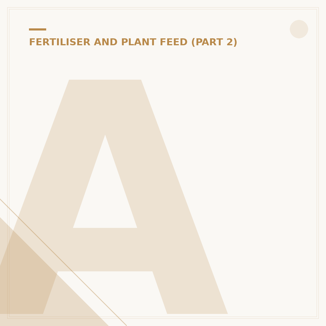Autumn Fertiliser: Nourish Your Garden for Winter