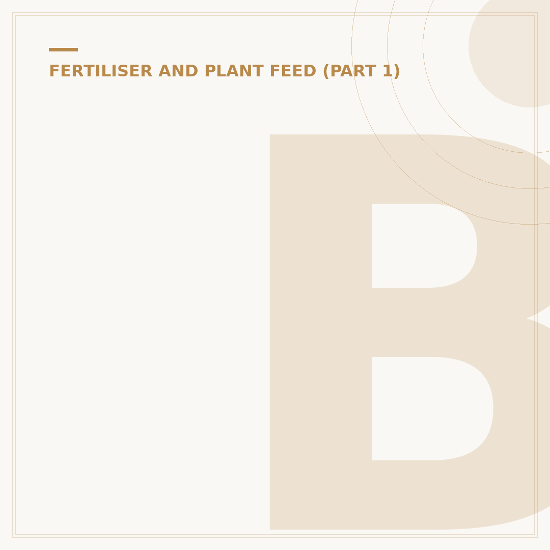 Blood Fish and Bone Fertiliser: Uses and Alternatives