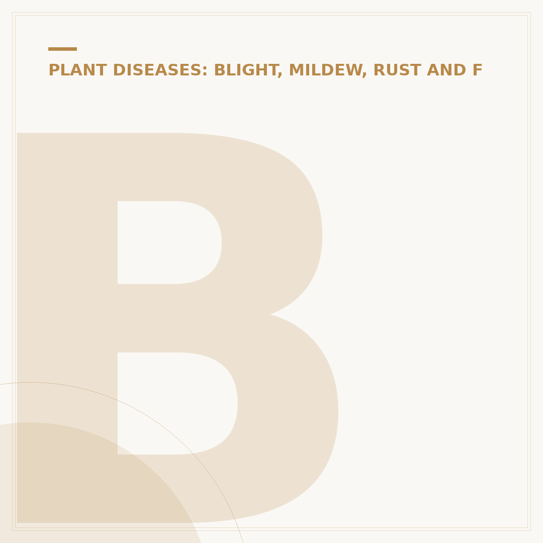 Branch Blight: Identification and Management