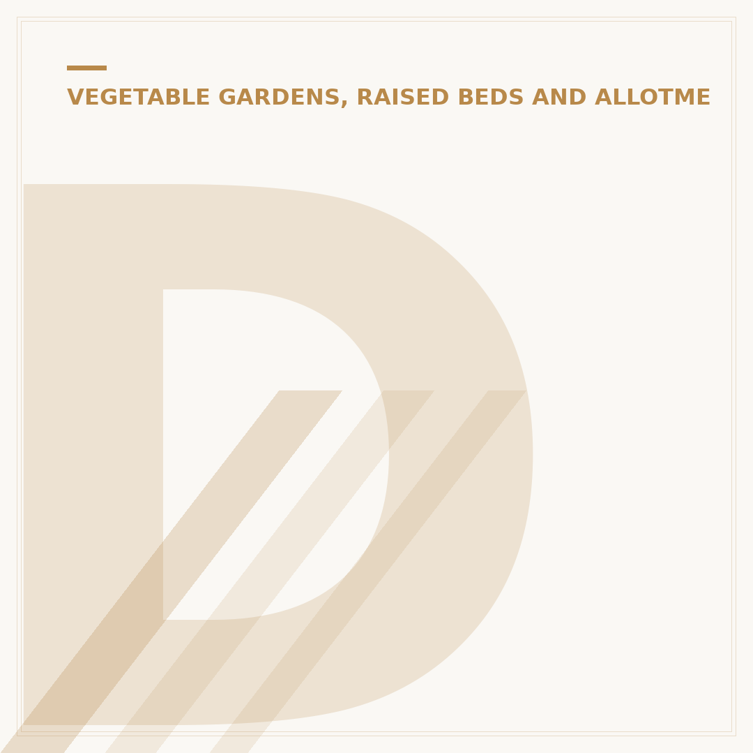 Do It Yourself Raised Beds