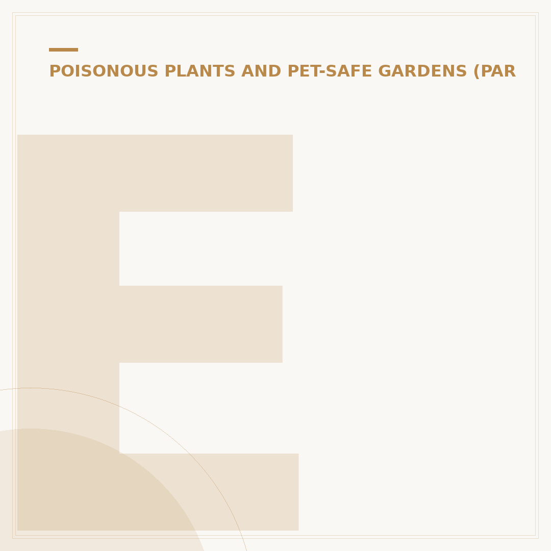Extremely Poisonous Plants: Identification and Safety