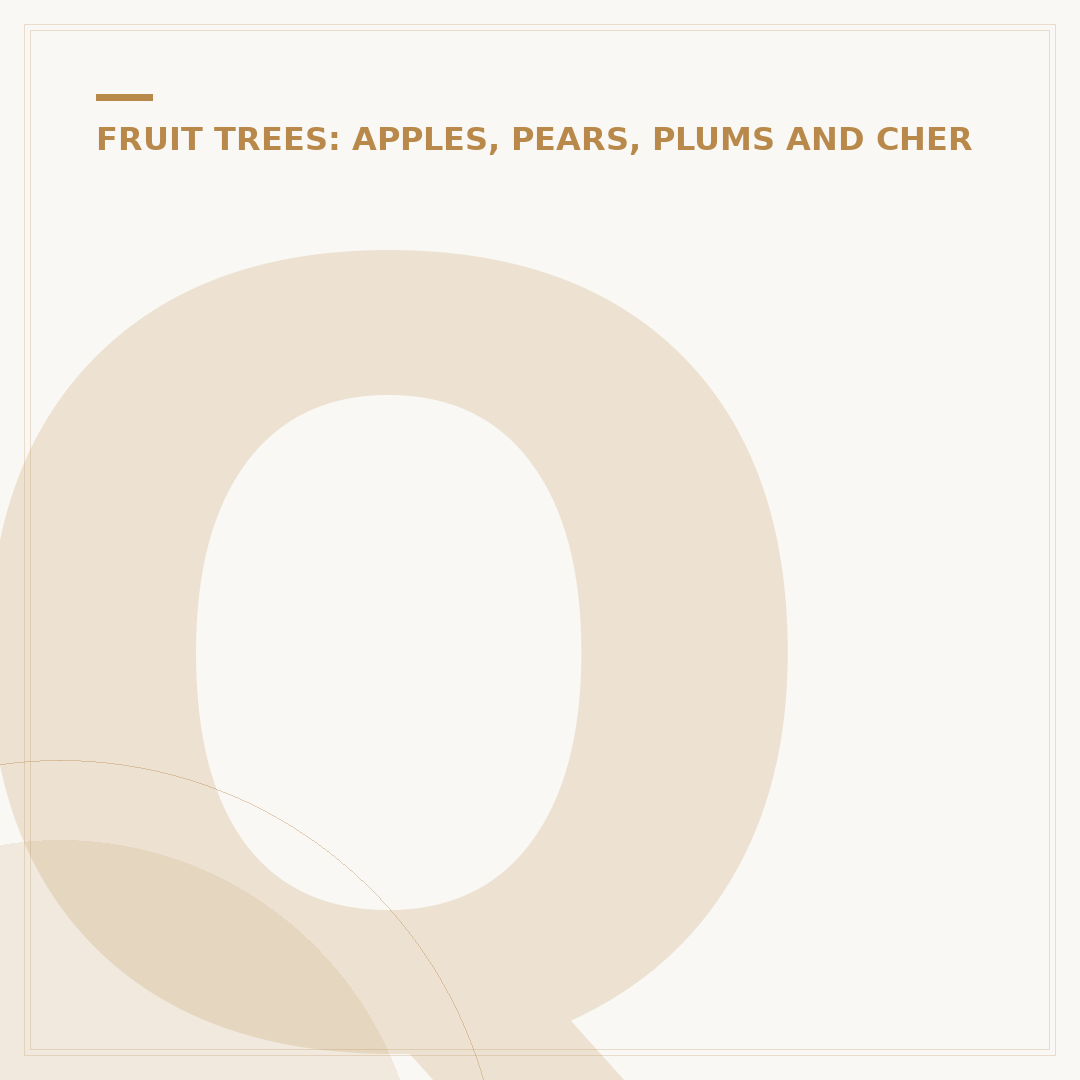 Quick Growing Fruit Trees