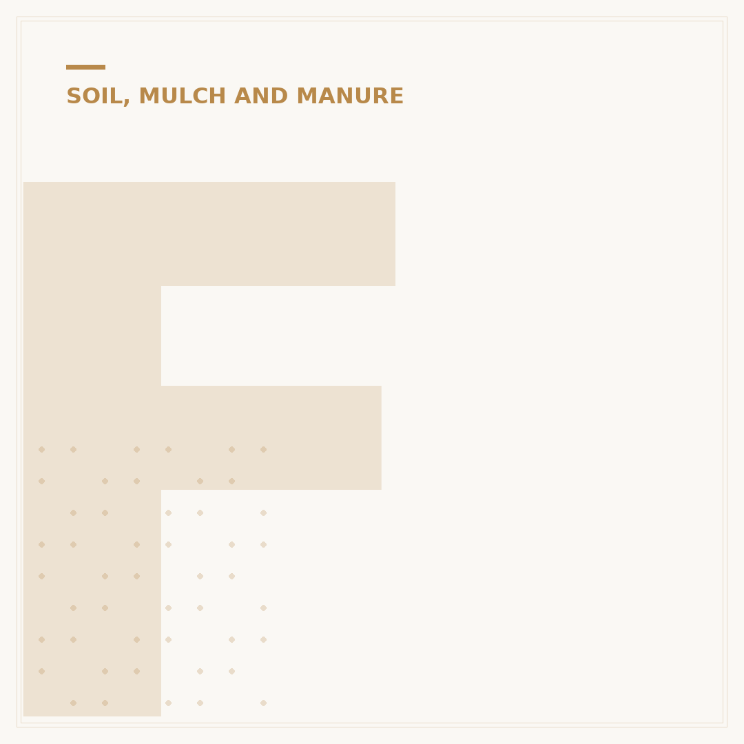 Fertilization in Soil