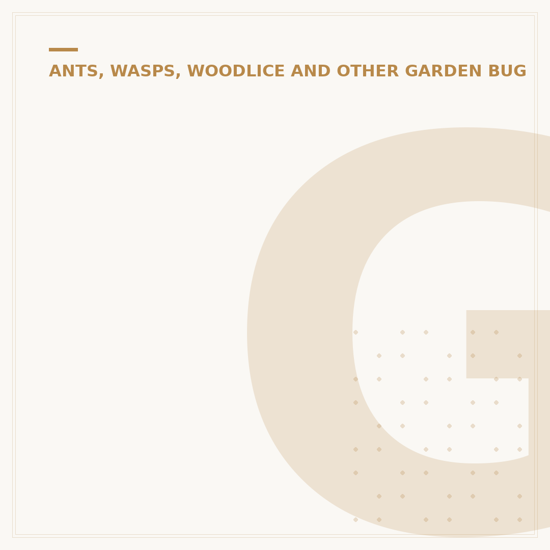 Garden Ants: Identification, Benefits and Control
