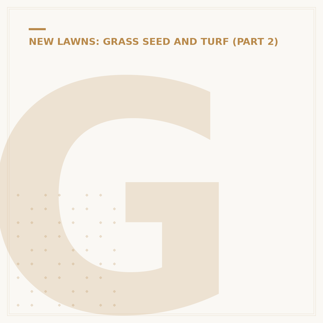 Grass Seed for Lawn Repair: Choosing the Right Mix