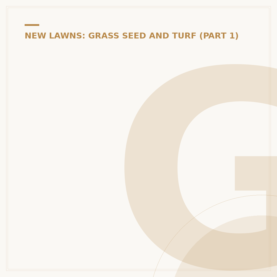 Grass Seed Netting: Protecting Your Lawn Seed