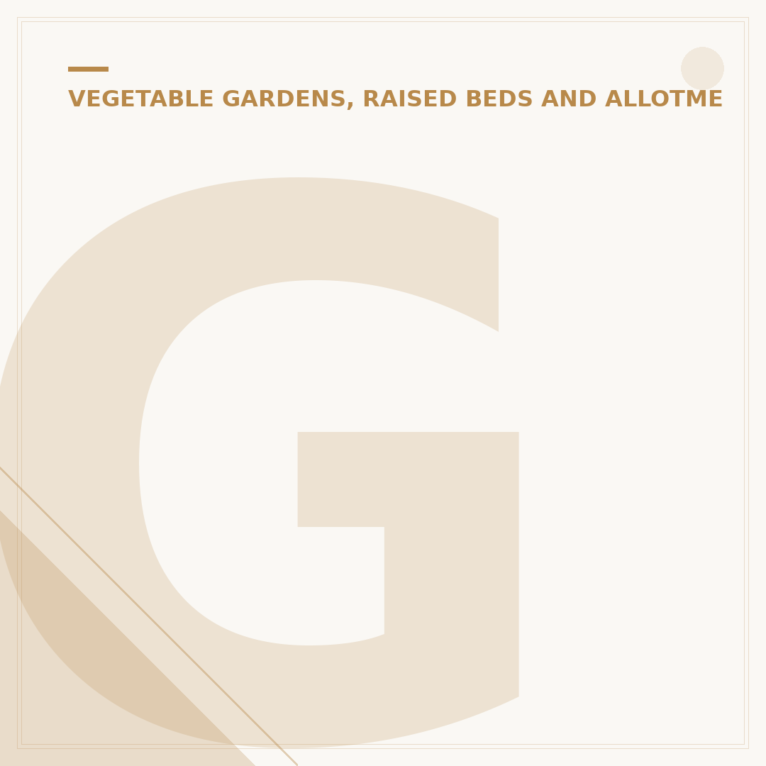 Growing Veg in Raised Beds