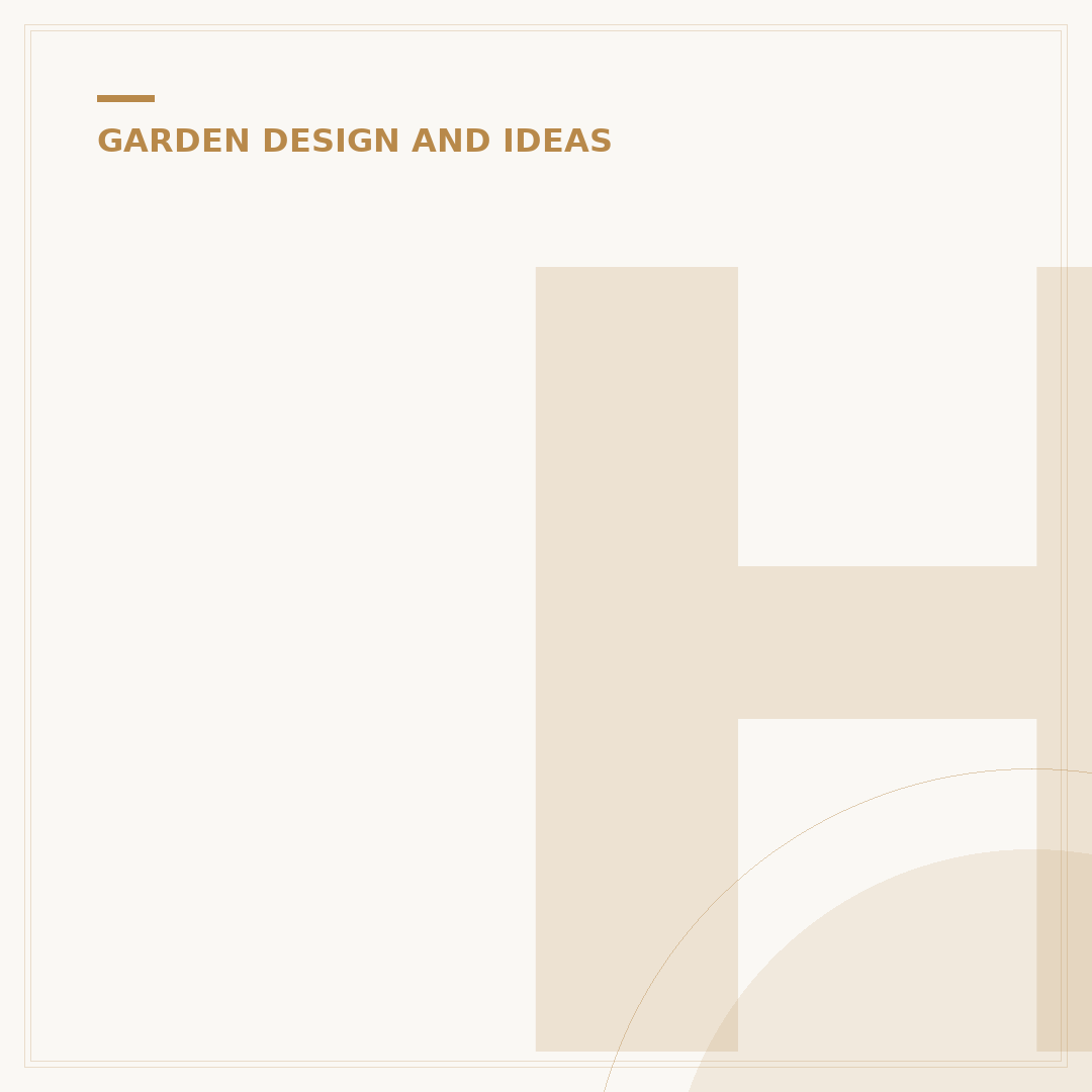 Home Garden Ideas: Transform Your Outdoor Space