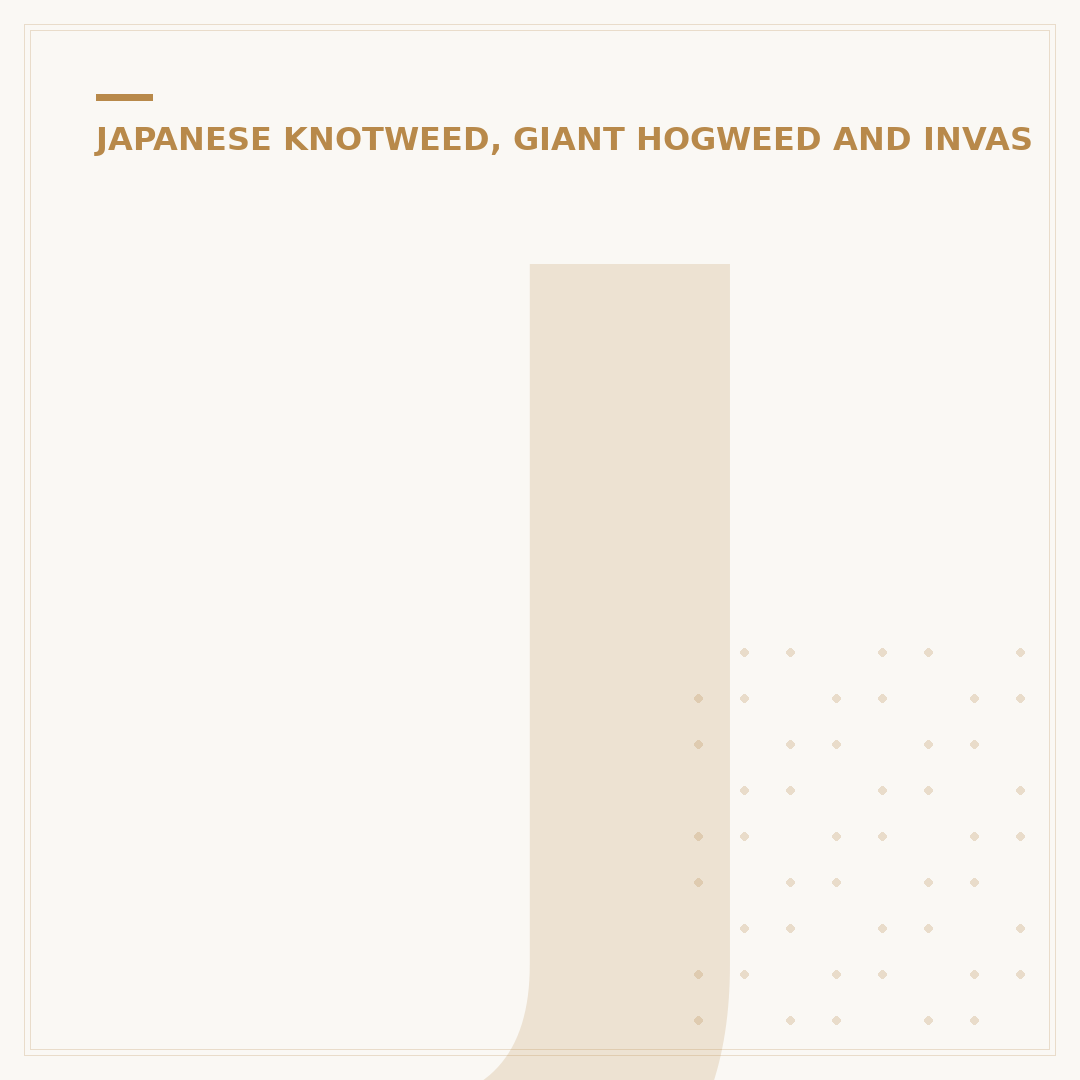 Japanese Knotweed Roots: Identification, Impact, Control
