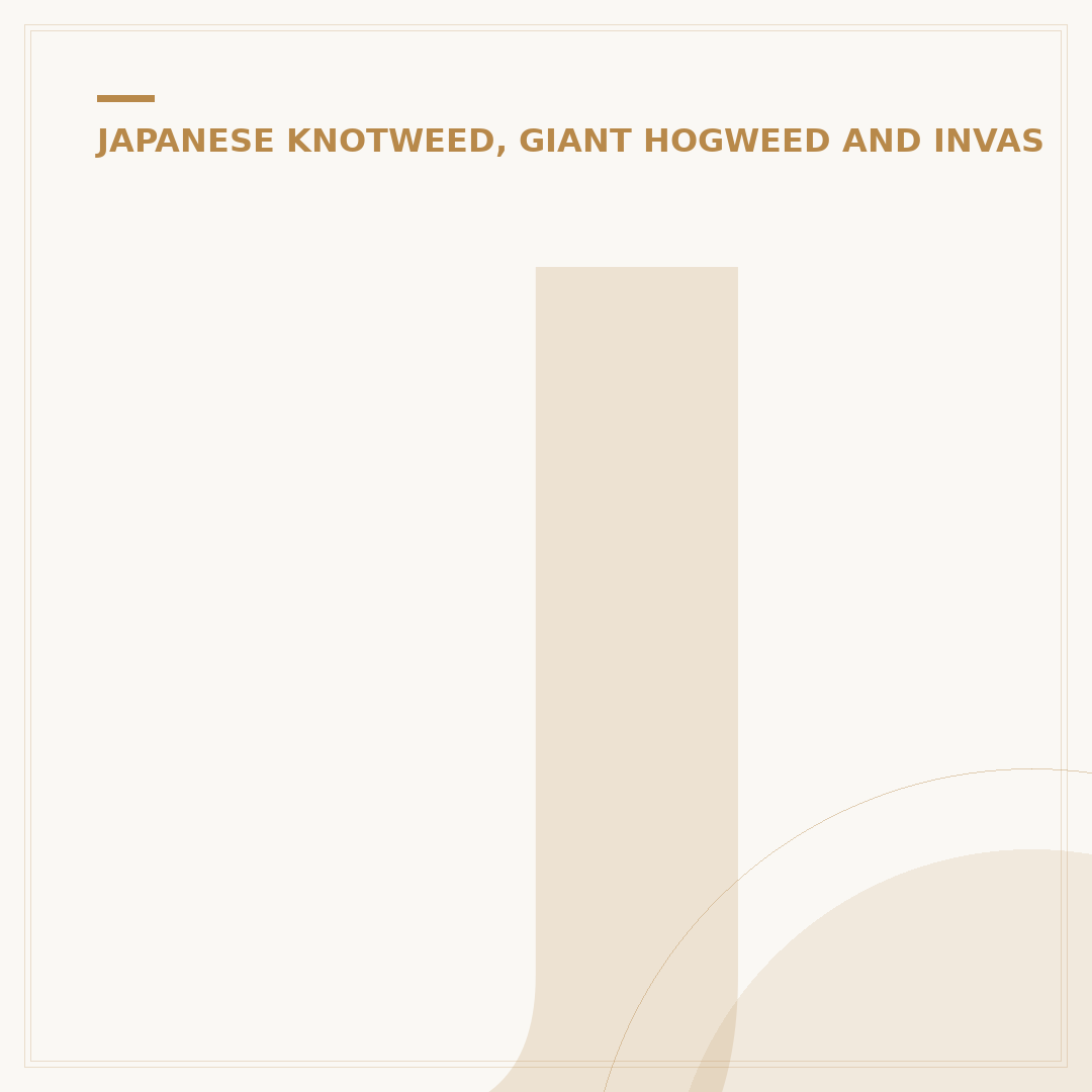 Japanese Knotweed Sprouts: Identification and Control