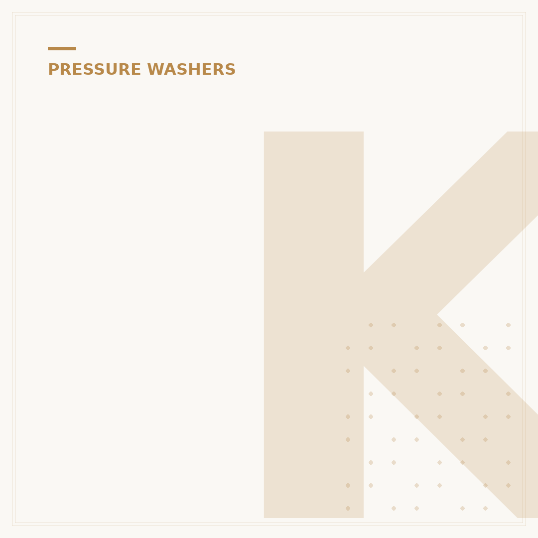 Karcher Pressure Washer Problem Solving: Fix Common Issues