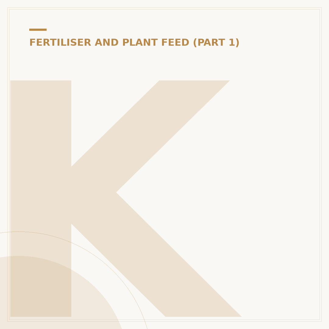 Kelp Fertilizer