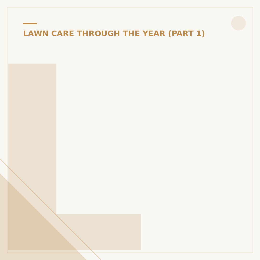 Levelling Your Lawn: Methods and Materials