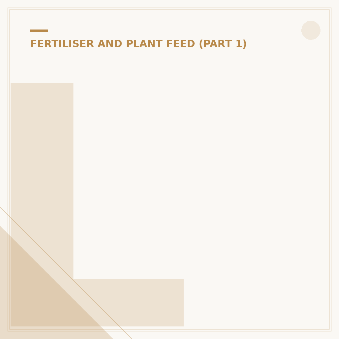 Liquid Fertilizer