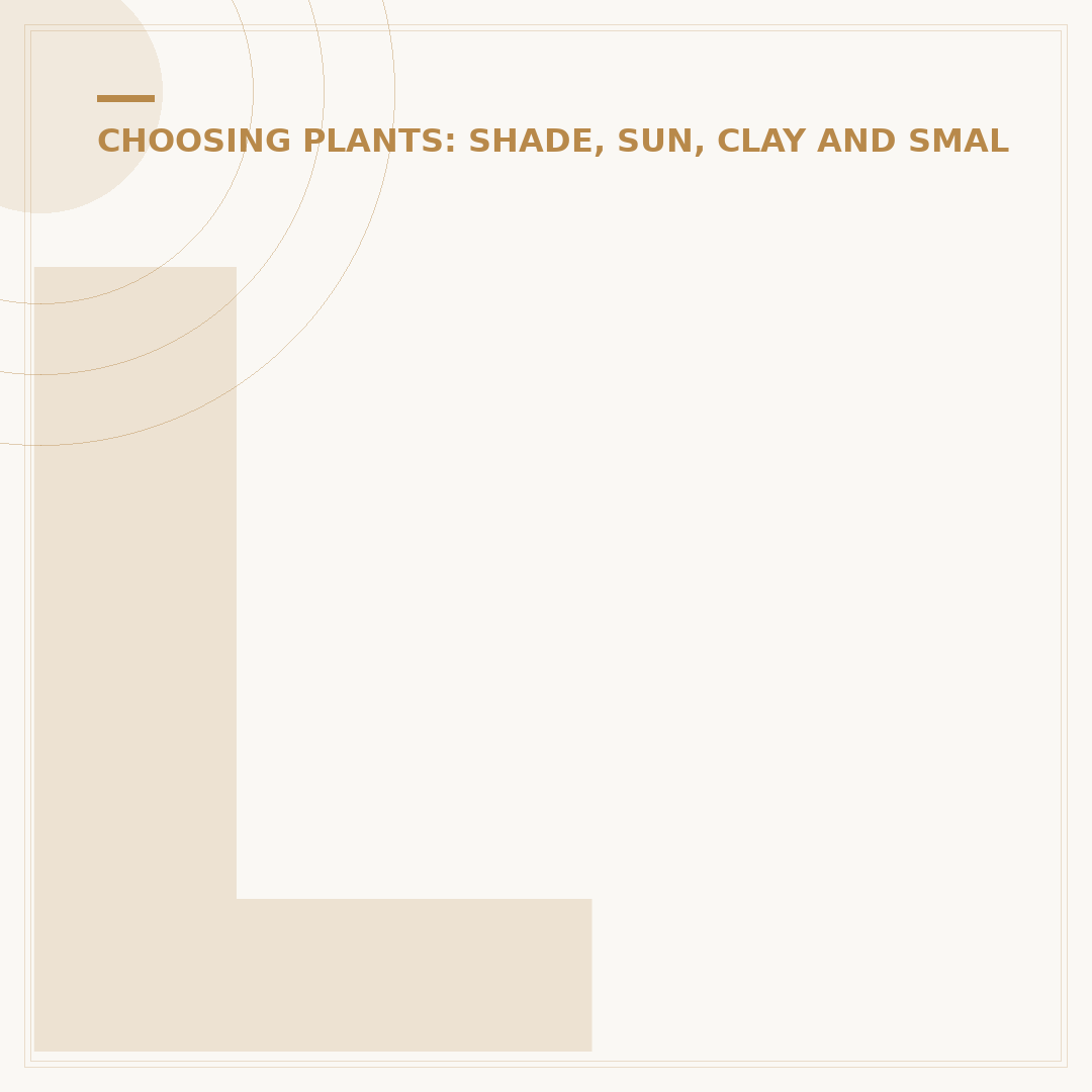 Low Maintenance Small Garden Ideas for Effortless Charm