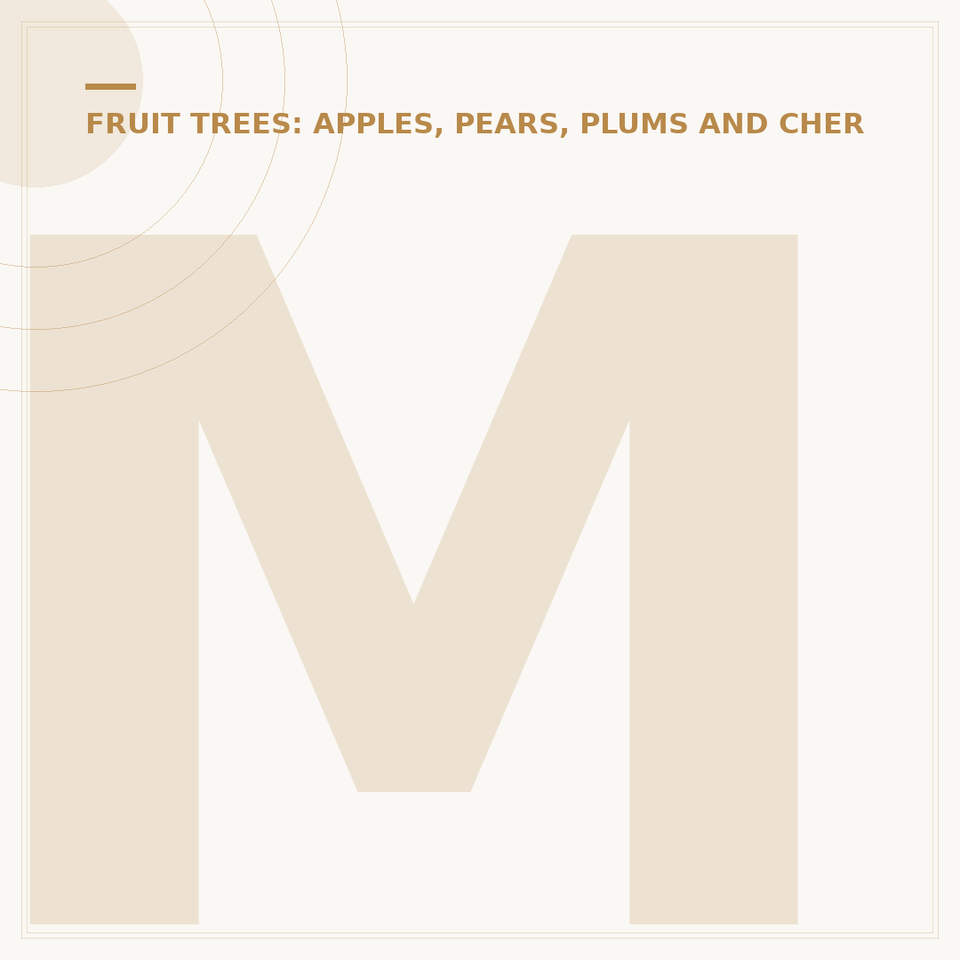 Miniature Fruit Trees for Small Spaces