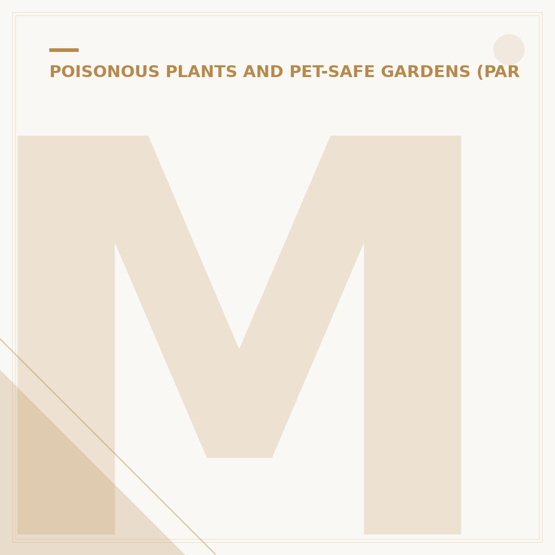 Most Toxic Plants: Identify and Avoid Household Dangers