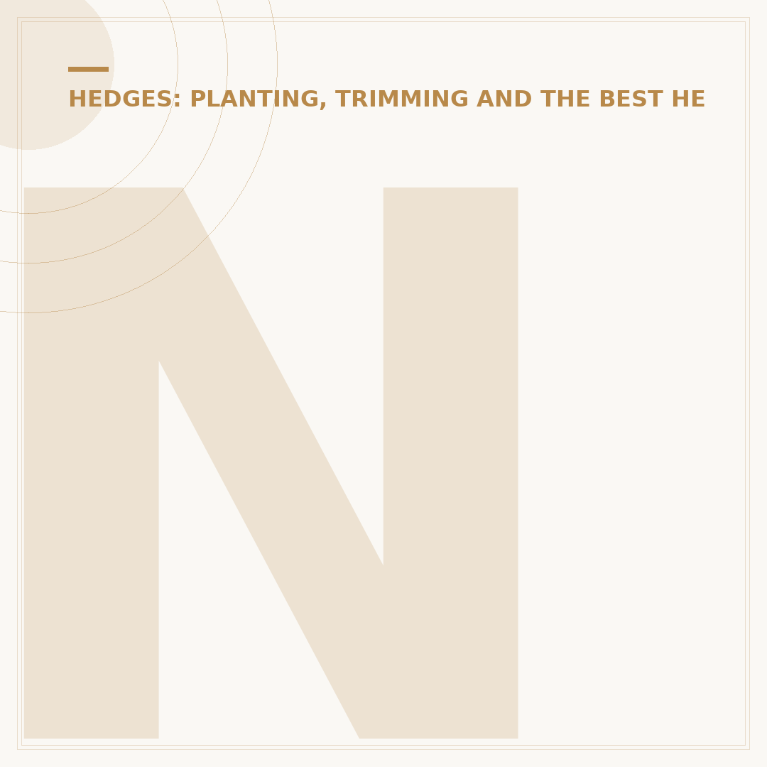 Native Hedging Plants UK: Your Eco-Friendly Choice