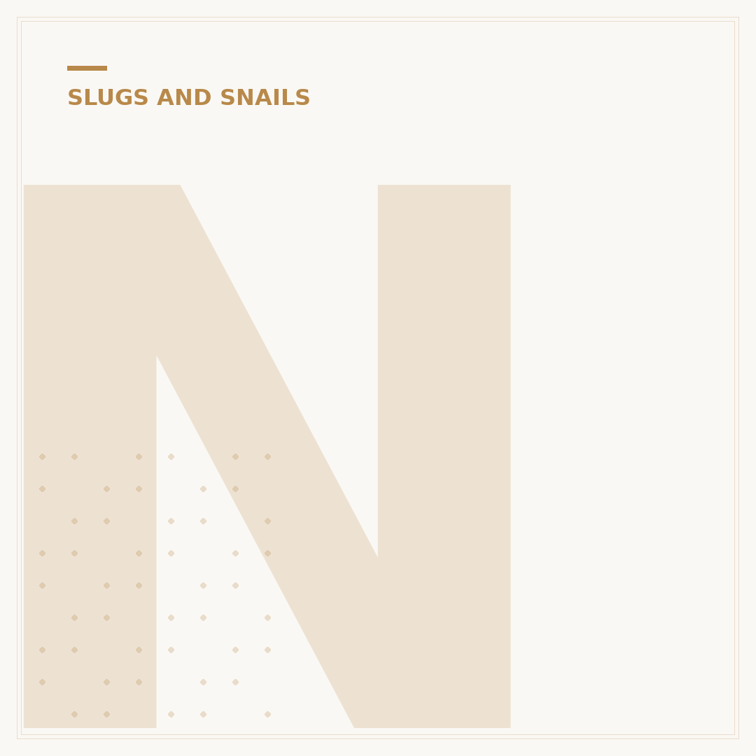 Natural Repellent for Slugs