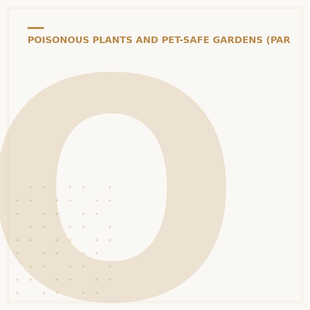 Outdoor Plants Safe for Cats