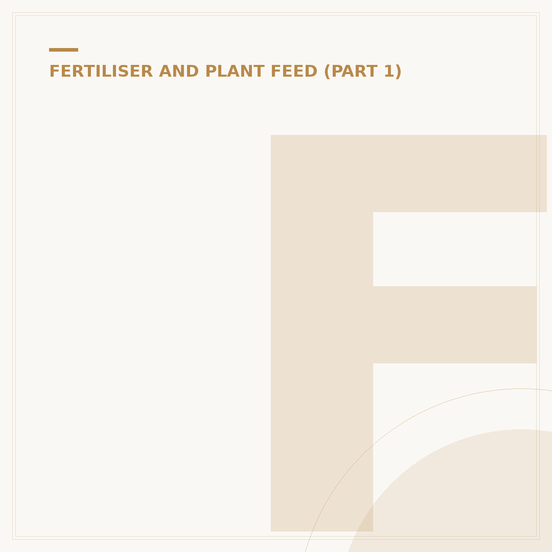 Fertilizer with Phosphate