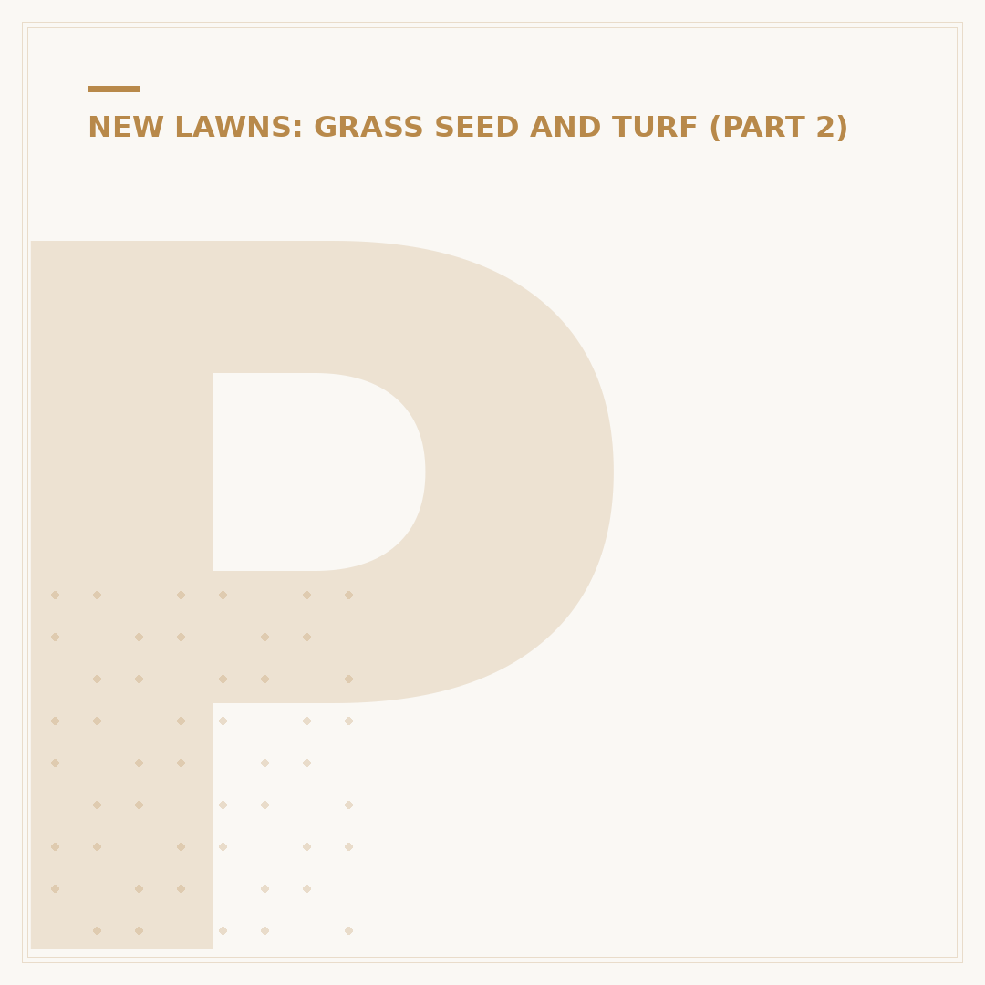 Preparation for Laying Turf: Your Lawn Foundation