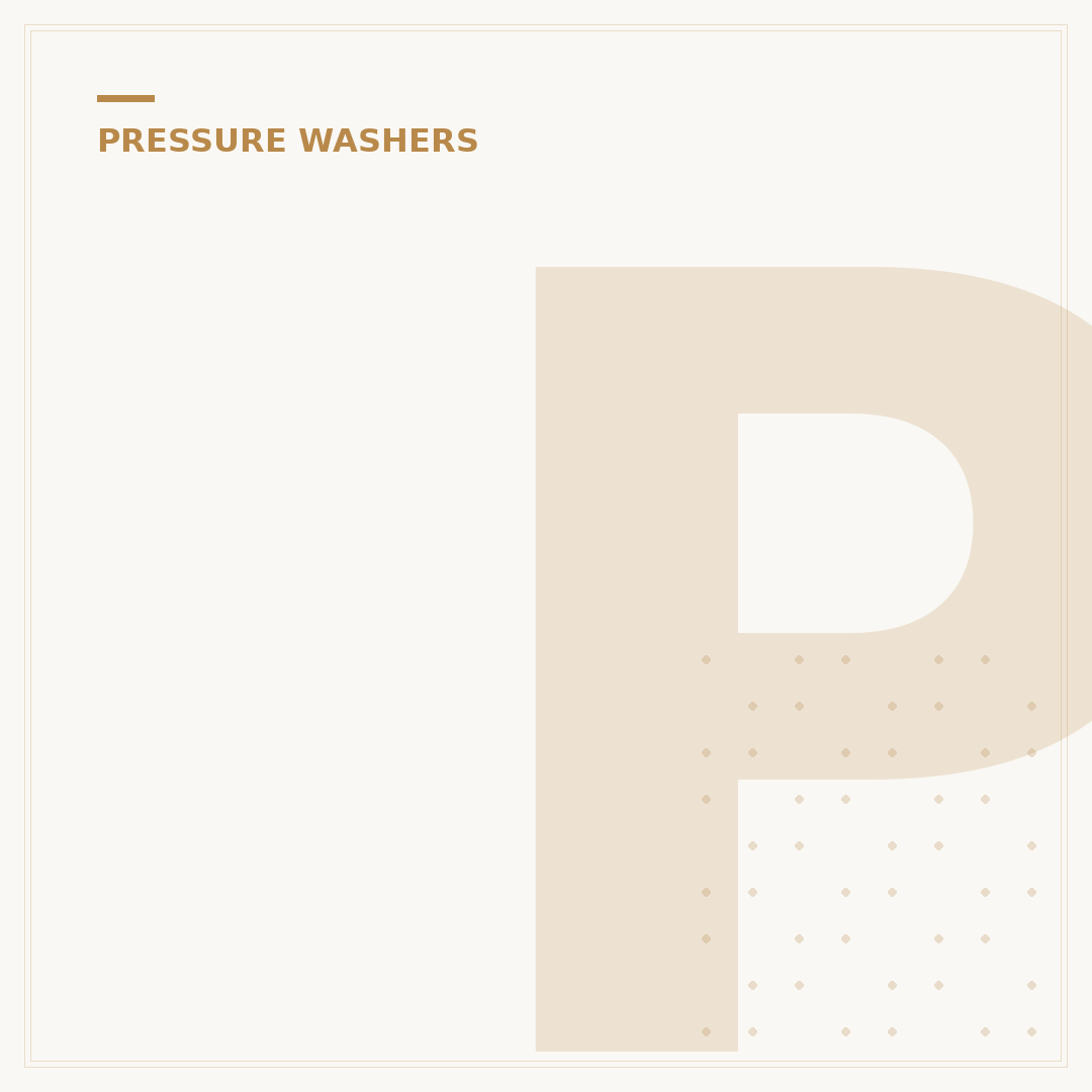 Pressure Washer Cleaning Detergent: Types & How To Use
