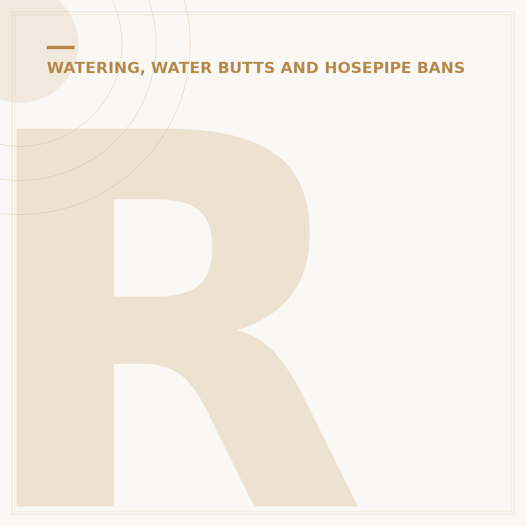 Rectangular Water Butt: Space-Saving Garden Water Storage