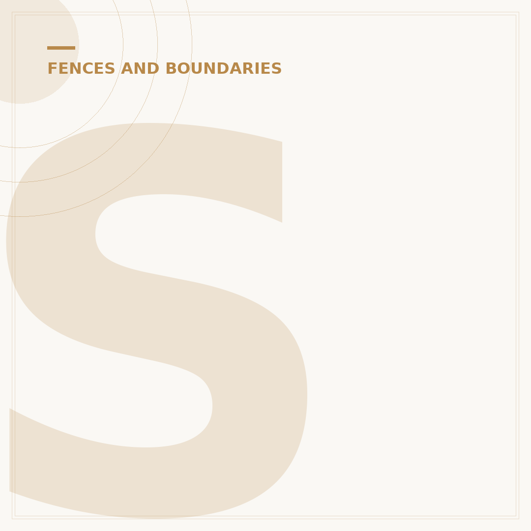 Standard Fence Height: UK Regulations and Garden Sizes