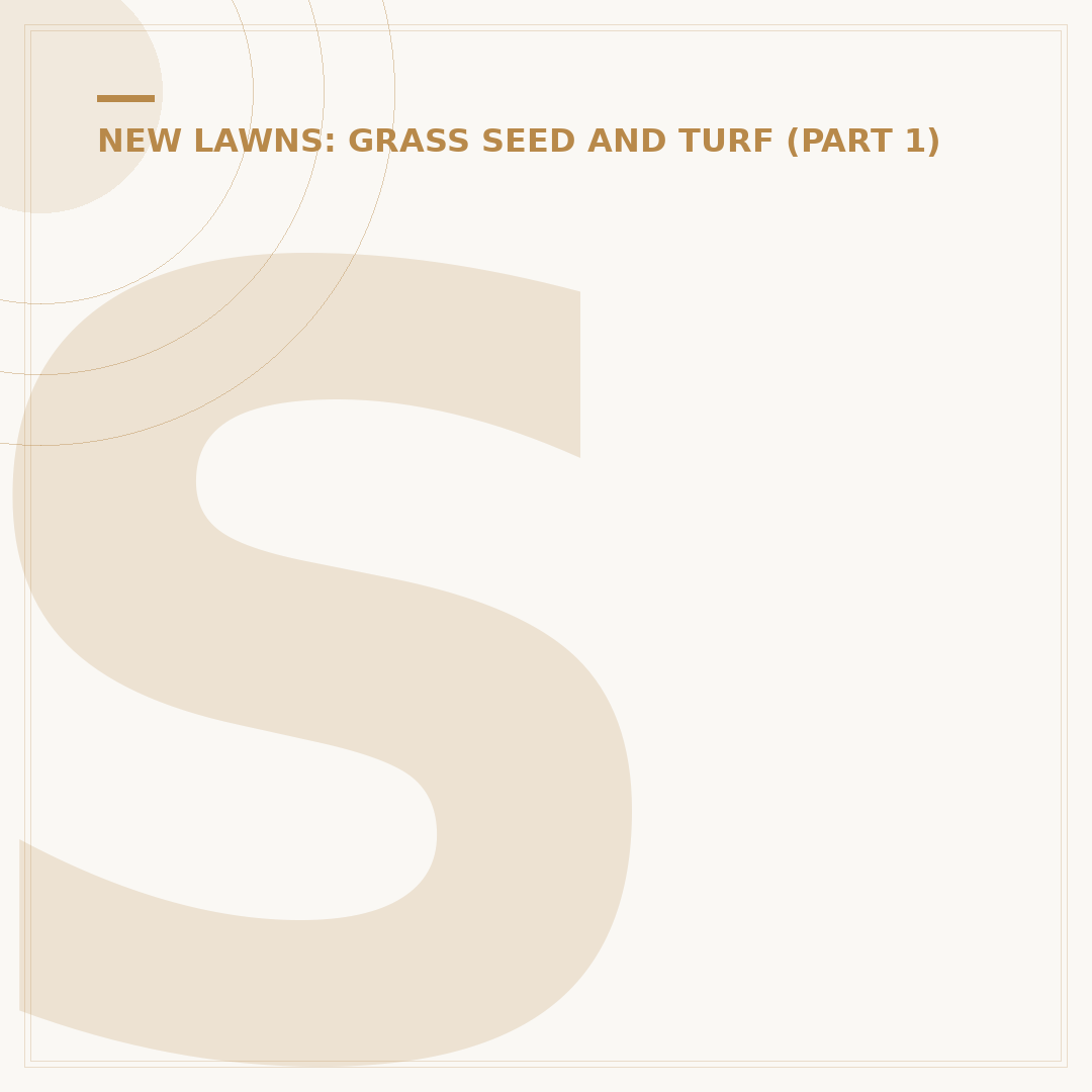 Synthetic Lawn Turf