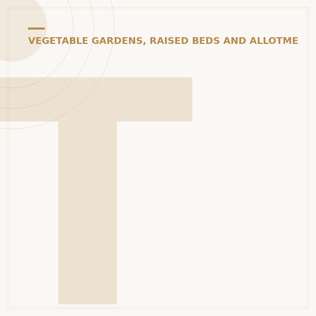 Timber for Raised Beds: Choosing the Right Wood