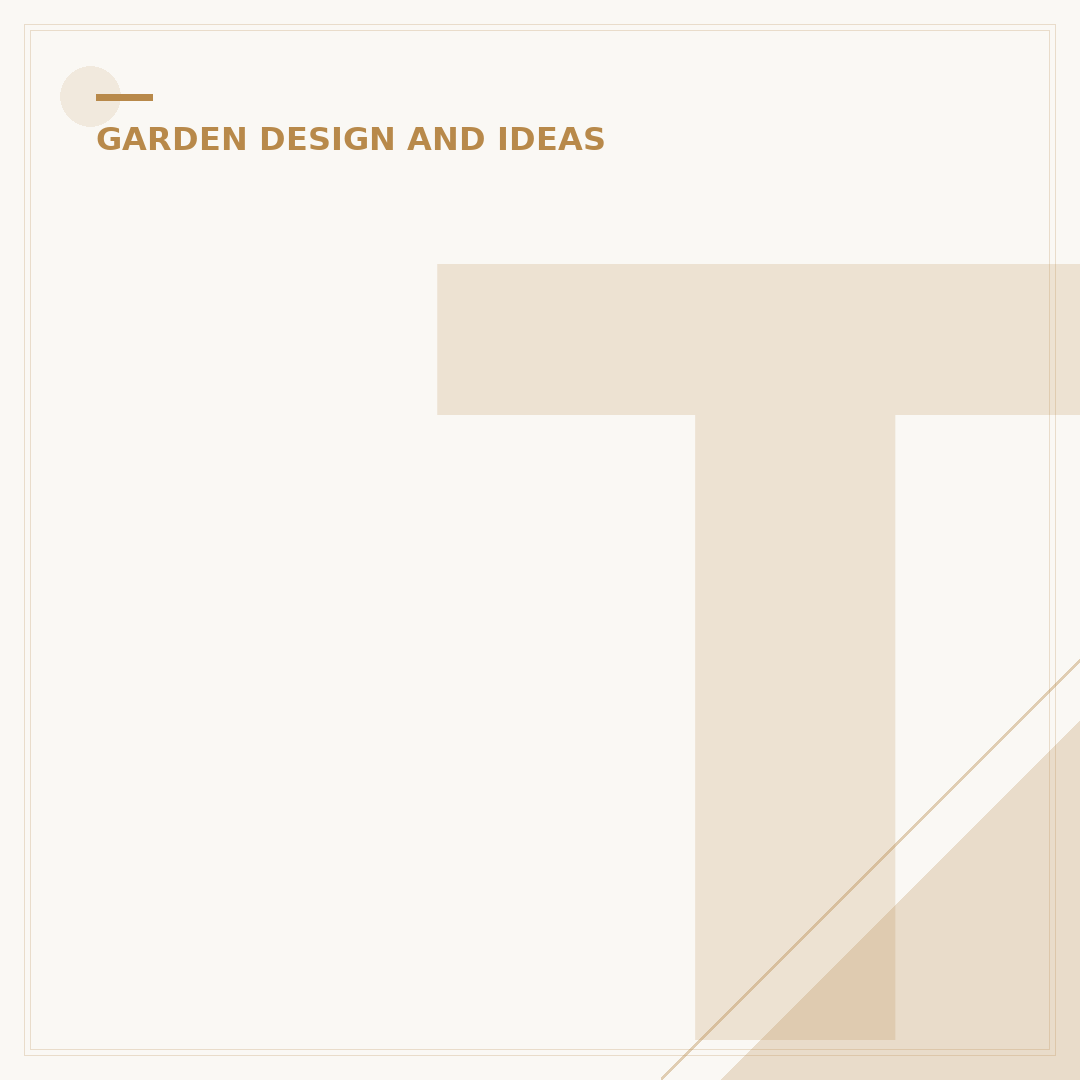 Tiny Garden Ideas for Small Outdoor Spaces