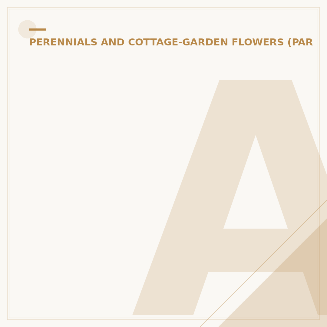 Are Verbena Plants Perennials?