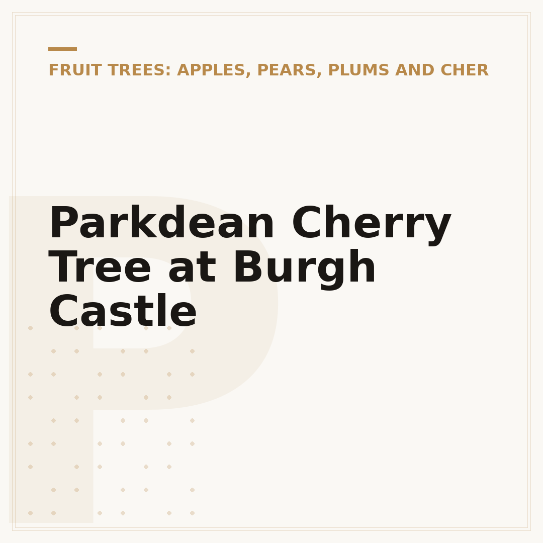 Parkdean Cherry Tree at Burgh Castle