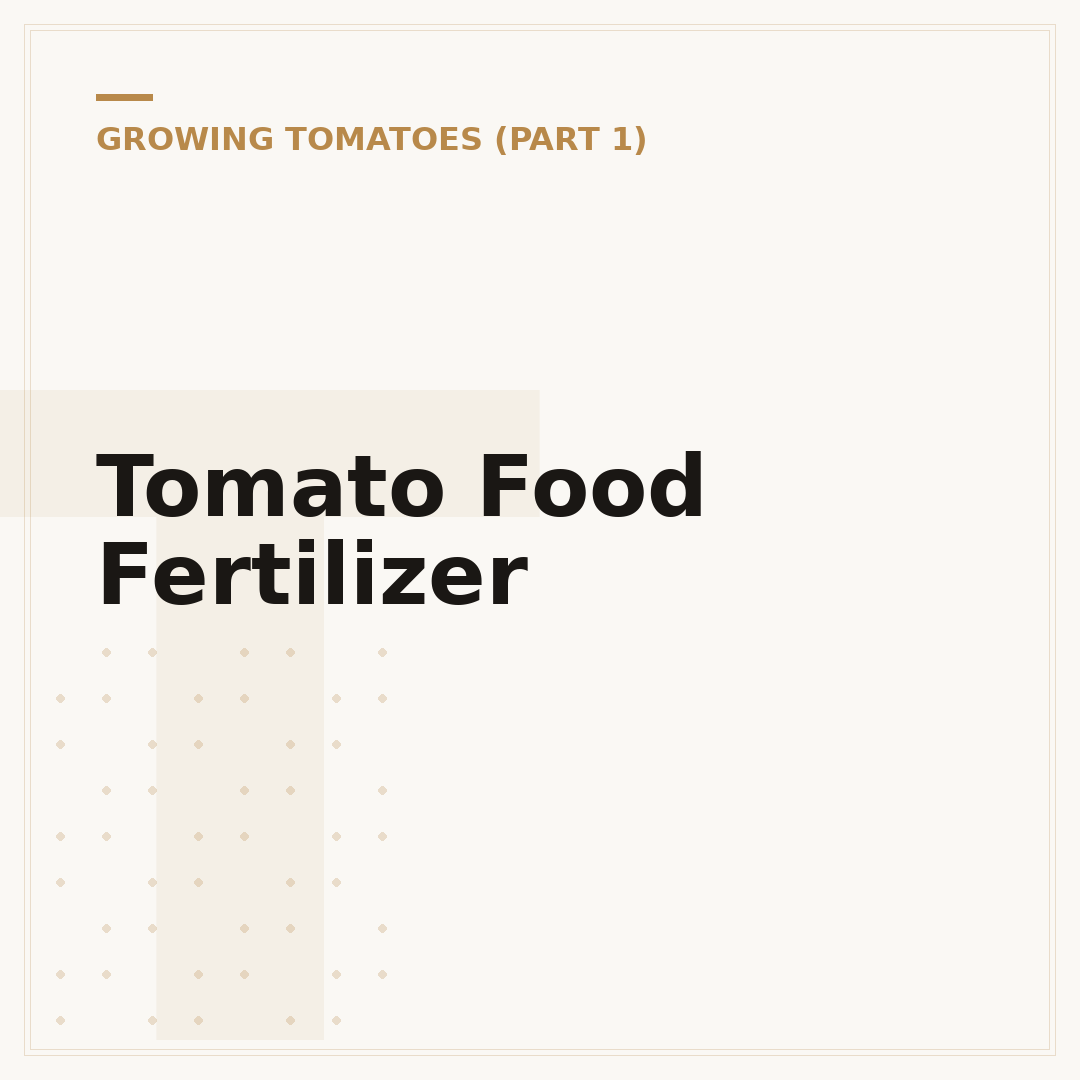 Tomato Food Fertilizer